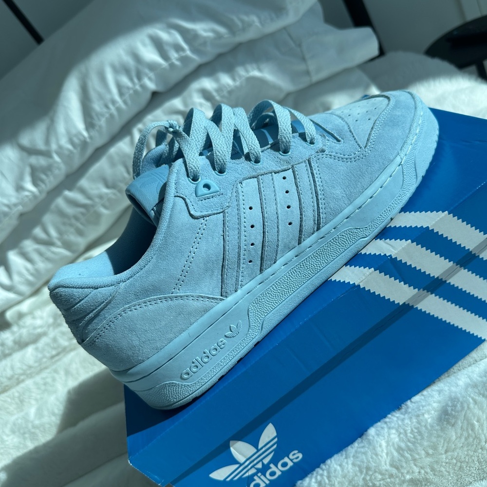Adidas Originals Rivalry Low in Baby Blue